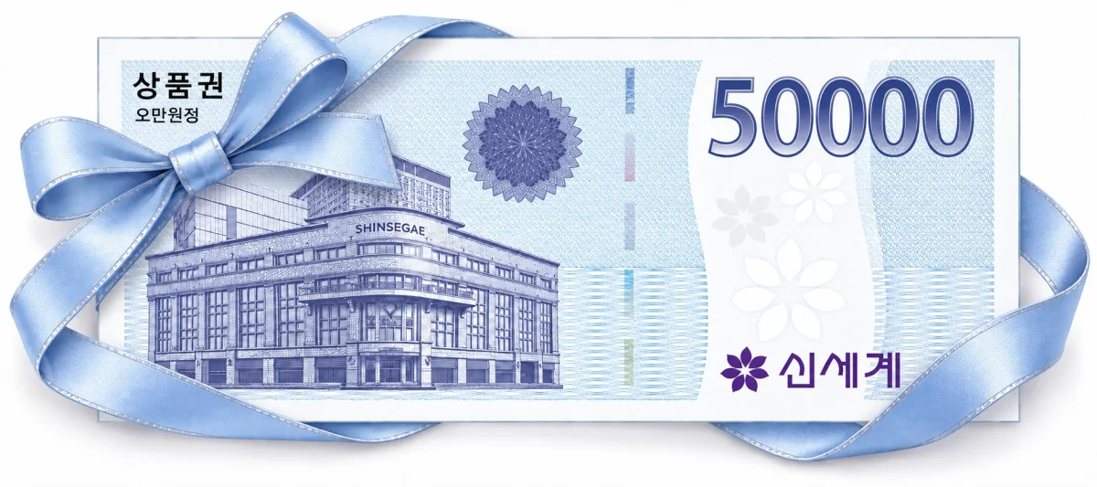 신세계상품권 🎁50,000 🎁